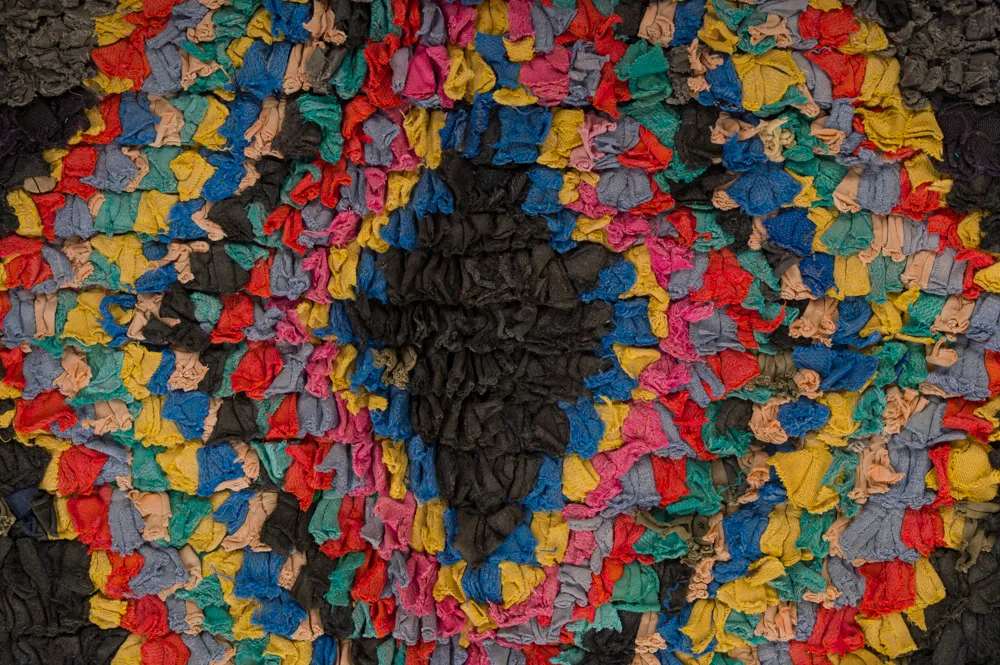 Berberyjskie Dywany Boucherouite Z Maroka 285 x 120 cm