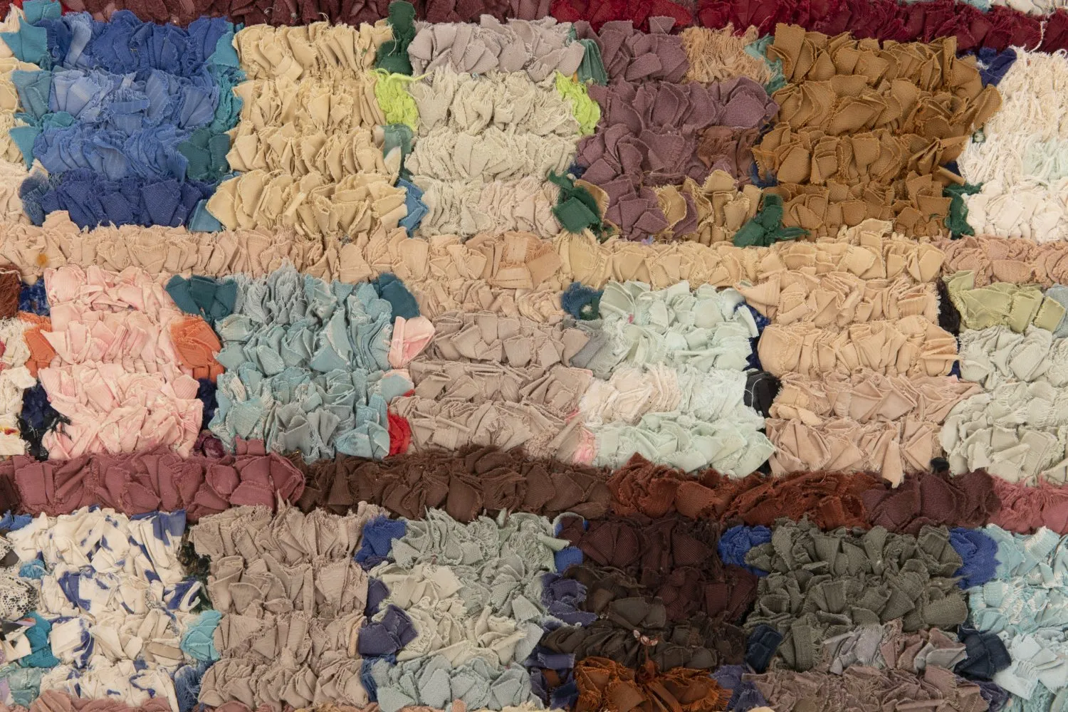 Berberyjskie Dywany Boucherouite Z Maroka 205 x 115 cm