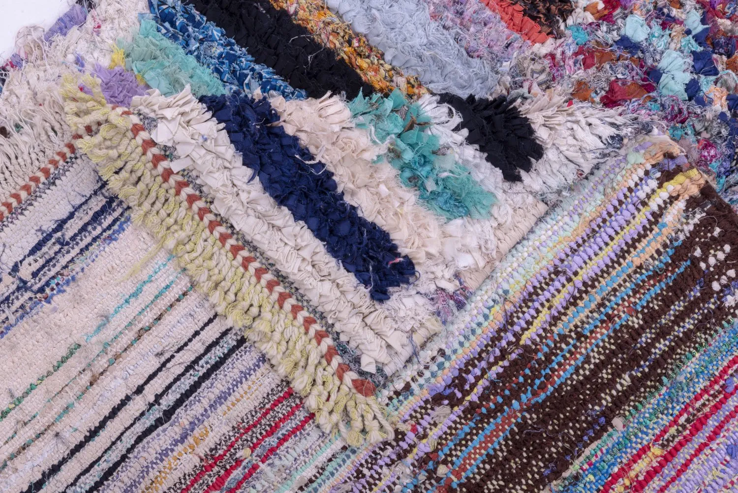 Berberyjskie Dywany Boucherouite Z Maroka 280 x 110 cm