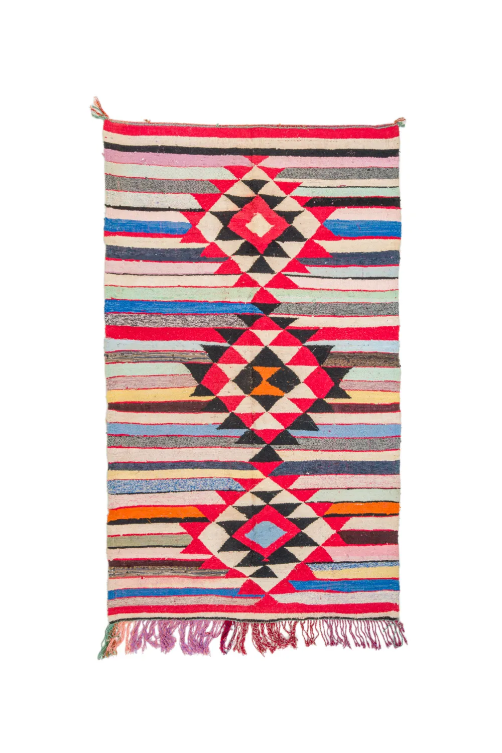 Berberyjskie Dywany Boucherouite Z Maroka 145 x 250 cm