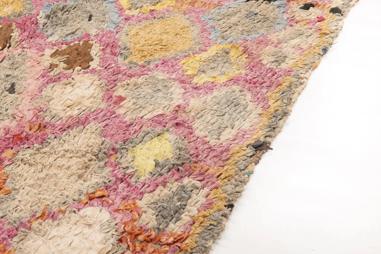 Berberyjskie Dywany Boucherouite Z Maroka 255 x 100 cm