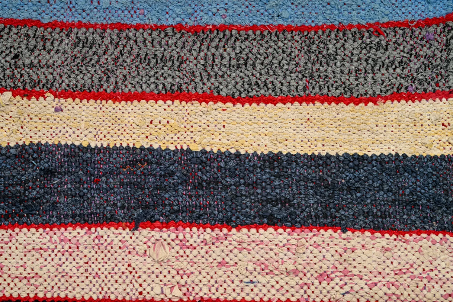 Berberyjskie Dywany Boucherouite Z Maroka 145 x 250 cm