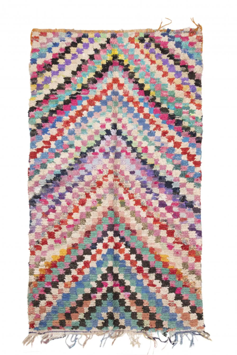Berberyjskie Dywany Boucherouite Z Maroka 245 x 140 cm