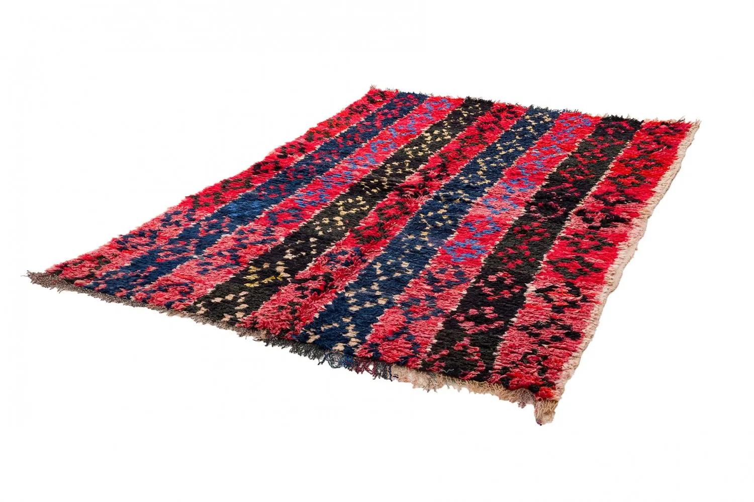 Berberyjskie Dywany Boucherouite Z Maroka 135 x 205 cm