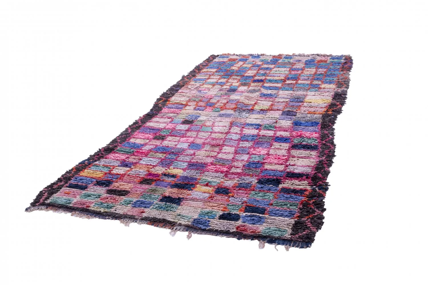 Berberyjskie Dywany Boucherouite Z Maroka 290 x 150 cm