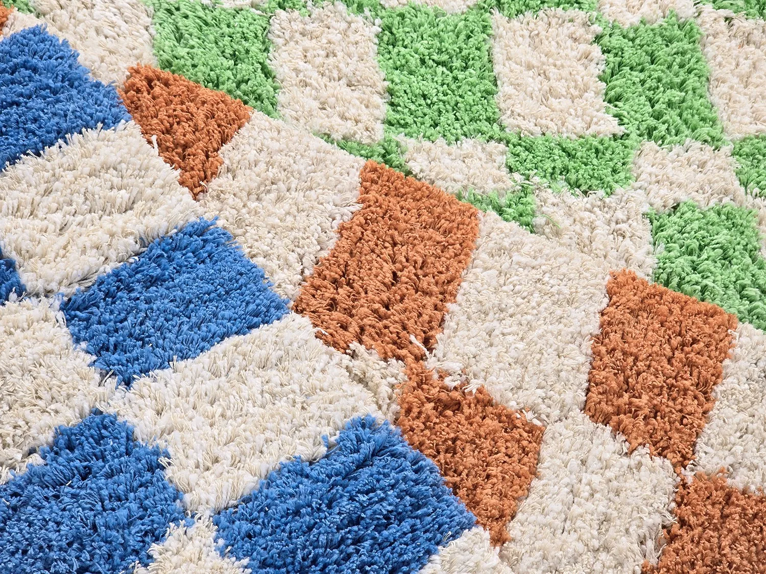 Dywany shaggy - Atrani Natural Cotton Shaggy (pomarańczowy)