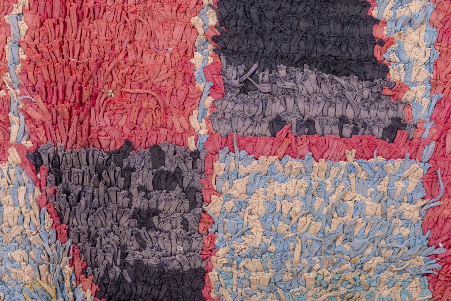 Berberyjskie Dywany Boucherouite Z Maroka 255 x 150 cm