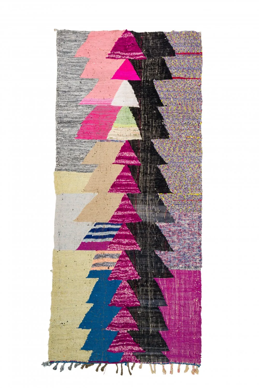 Berberyjskie Dywany Boucherouite Z Maroka 125 x 290 cm