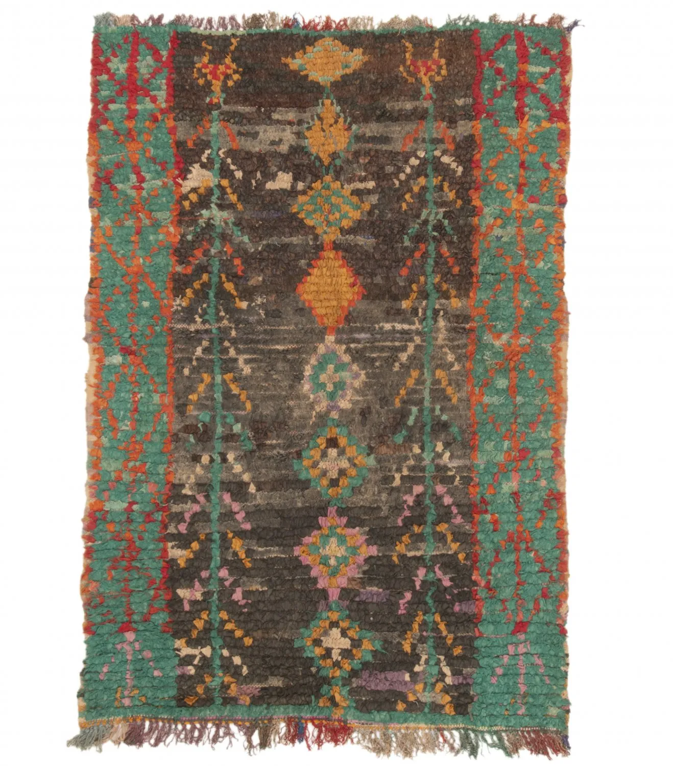 Berberyjskie Dywany Boucherouite Z Maroka 180 x 120 cm