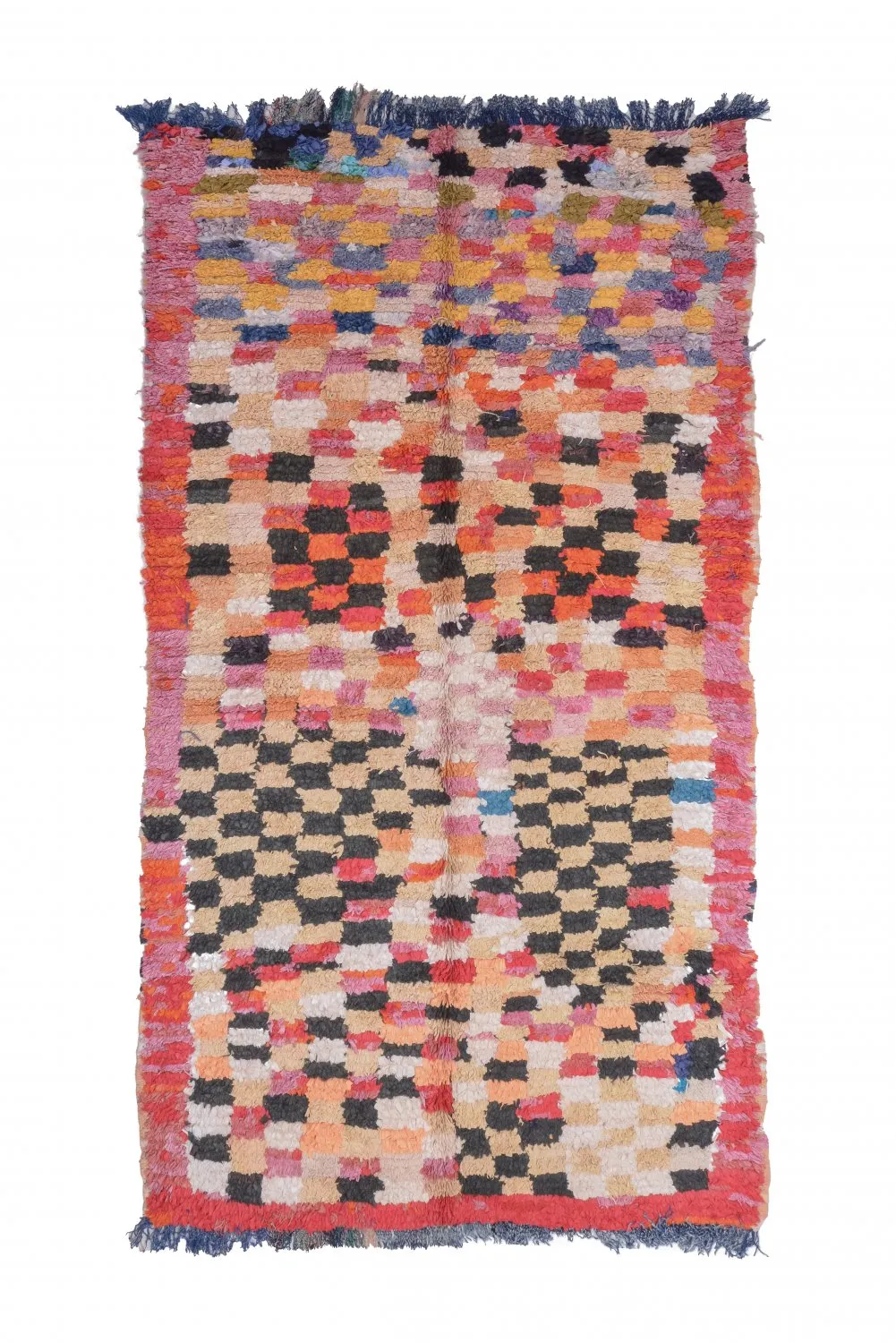 Berberyjskie Dywany Boucherouite Z Maroka 280 x 145 cm