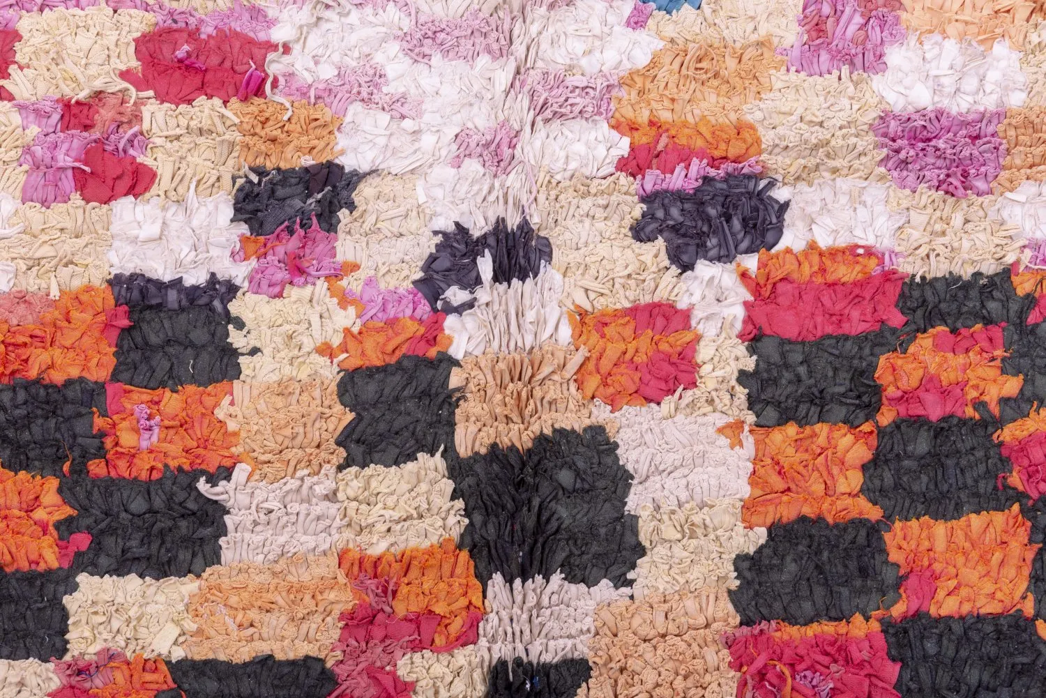 Berberyjskie Dywany Boucherouite Z Maroka 280 x 145 cm
