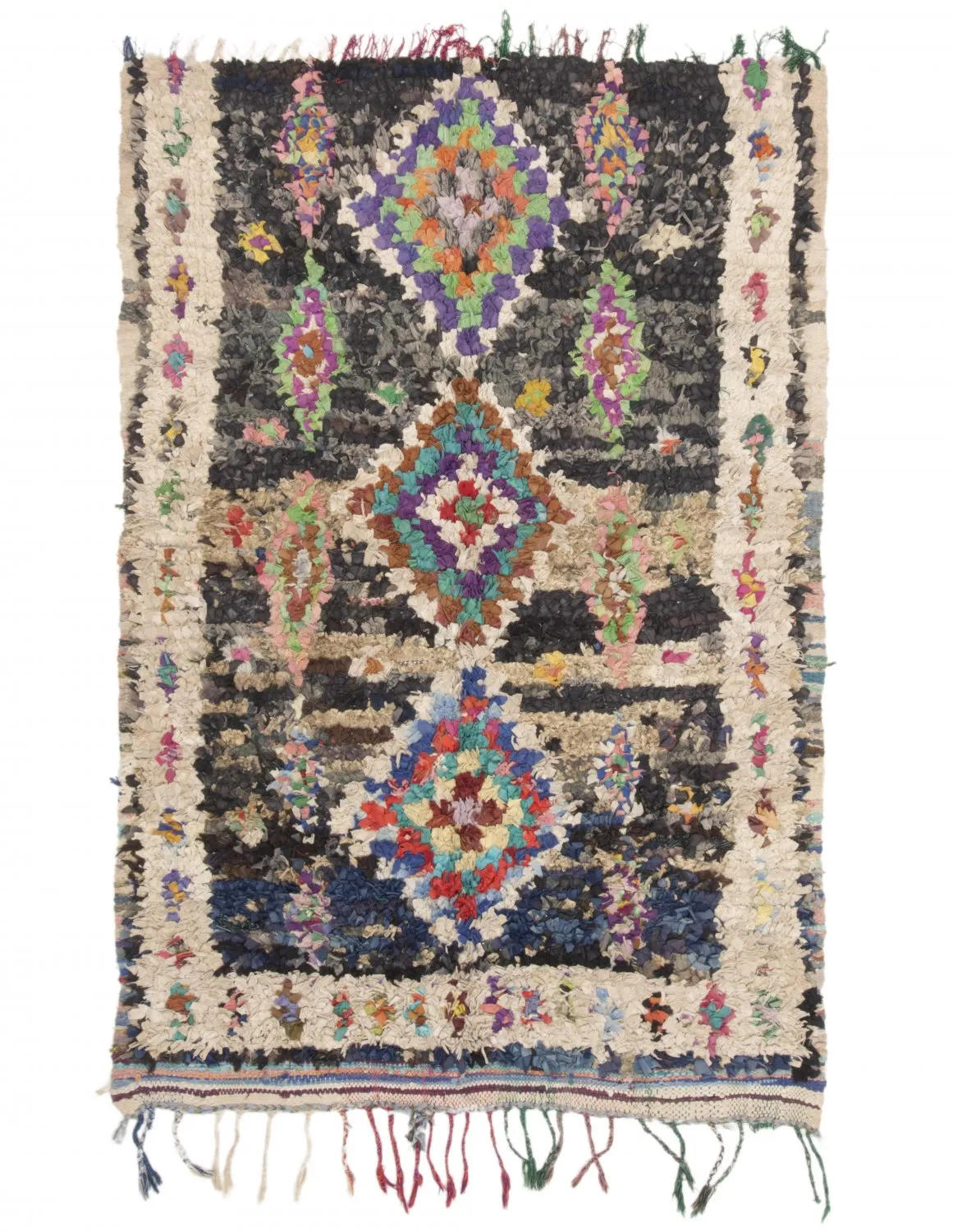 Berberyjskie Dywany Boucherouite Z Maroka 175 x 115 cm