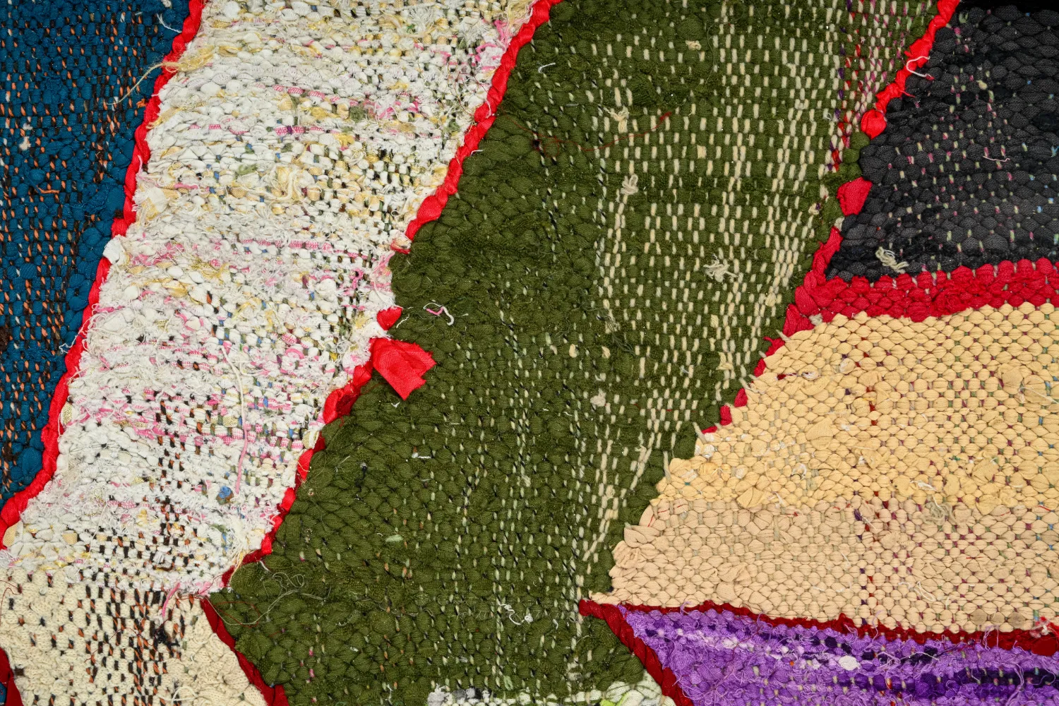 Berberyjskie Dywany Boucherouite Z Maroka 140 x 250 cm