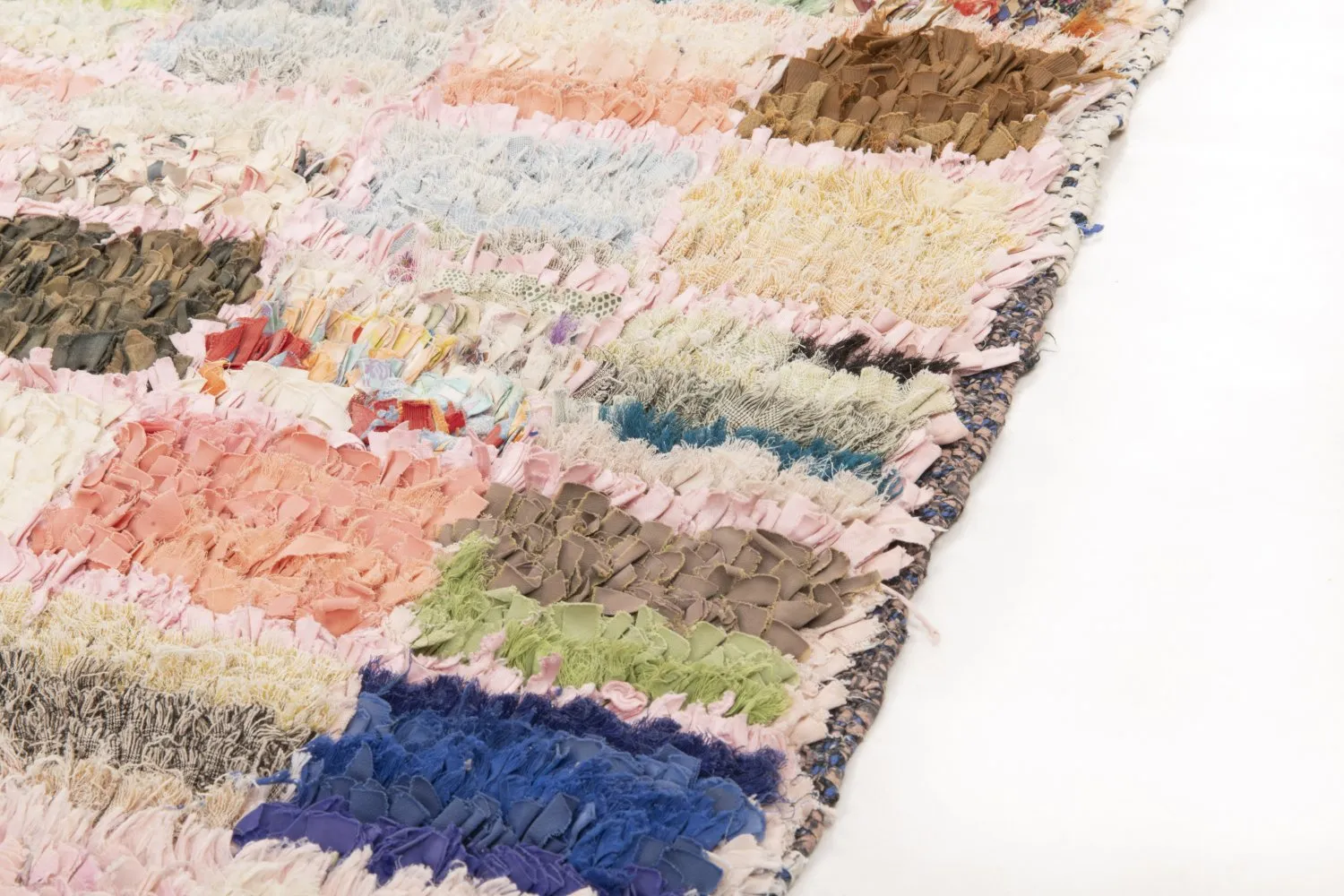 Berberyjskie Dywany Boucherouite Z Maroka 170 x 115 cm