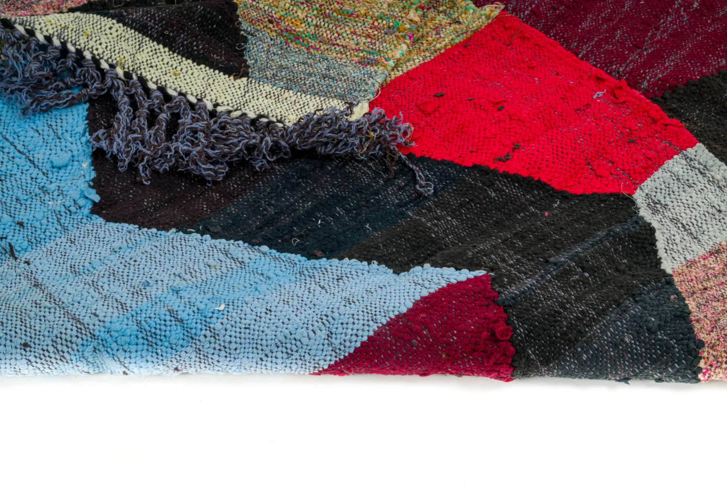 Berberyjskie Dywany Boucherouite Z Maroka 135 x 240 cm