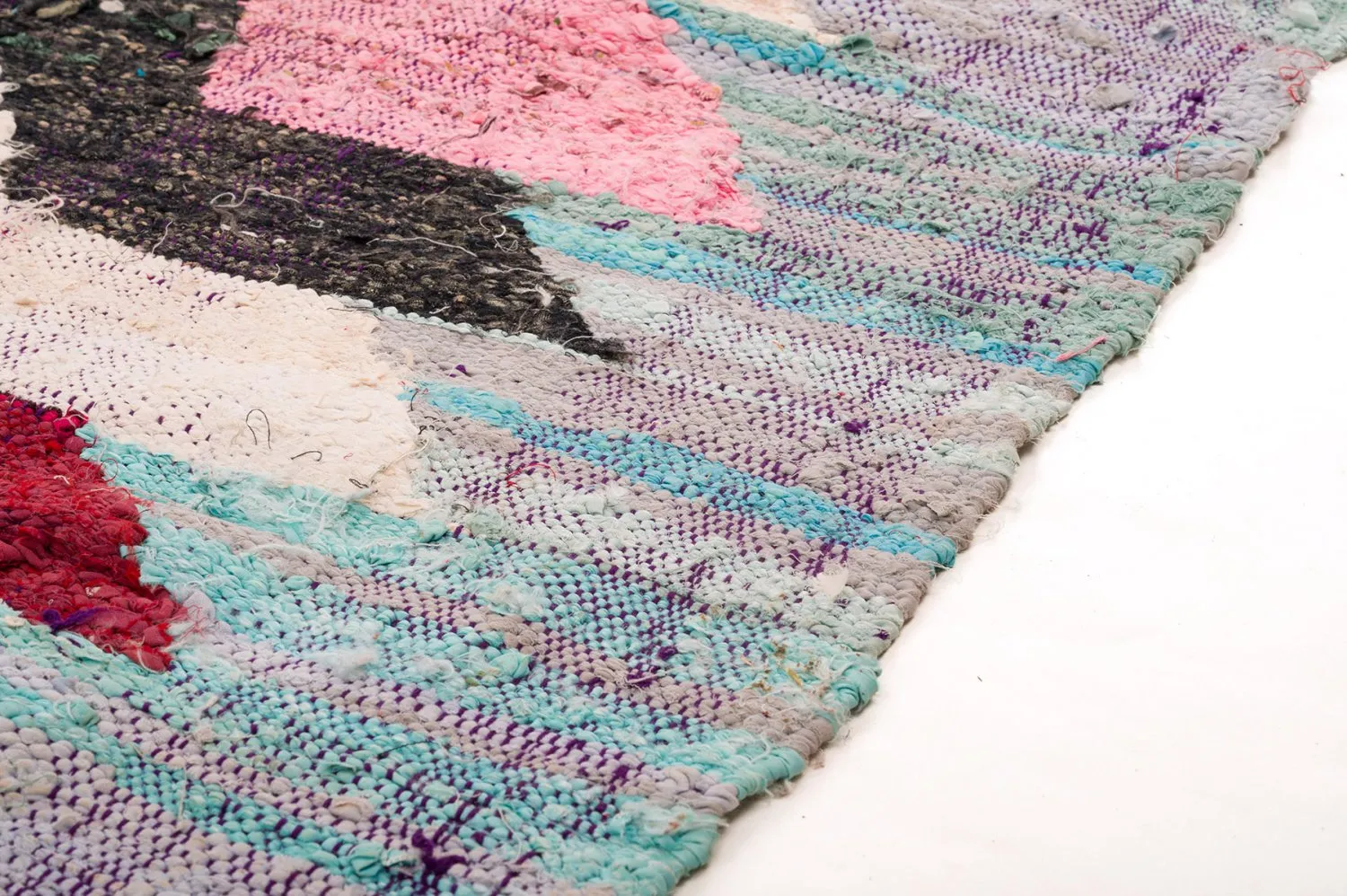 Berberyjskie Dywany Boucherouite Z Maroka 150 x 310 cm