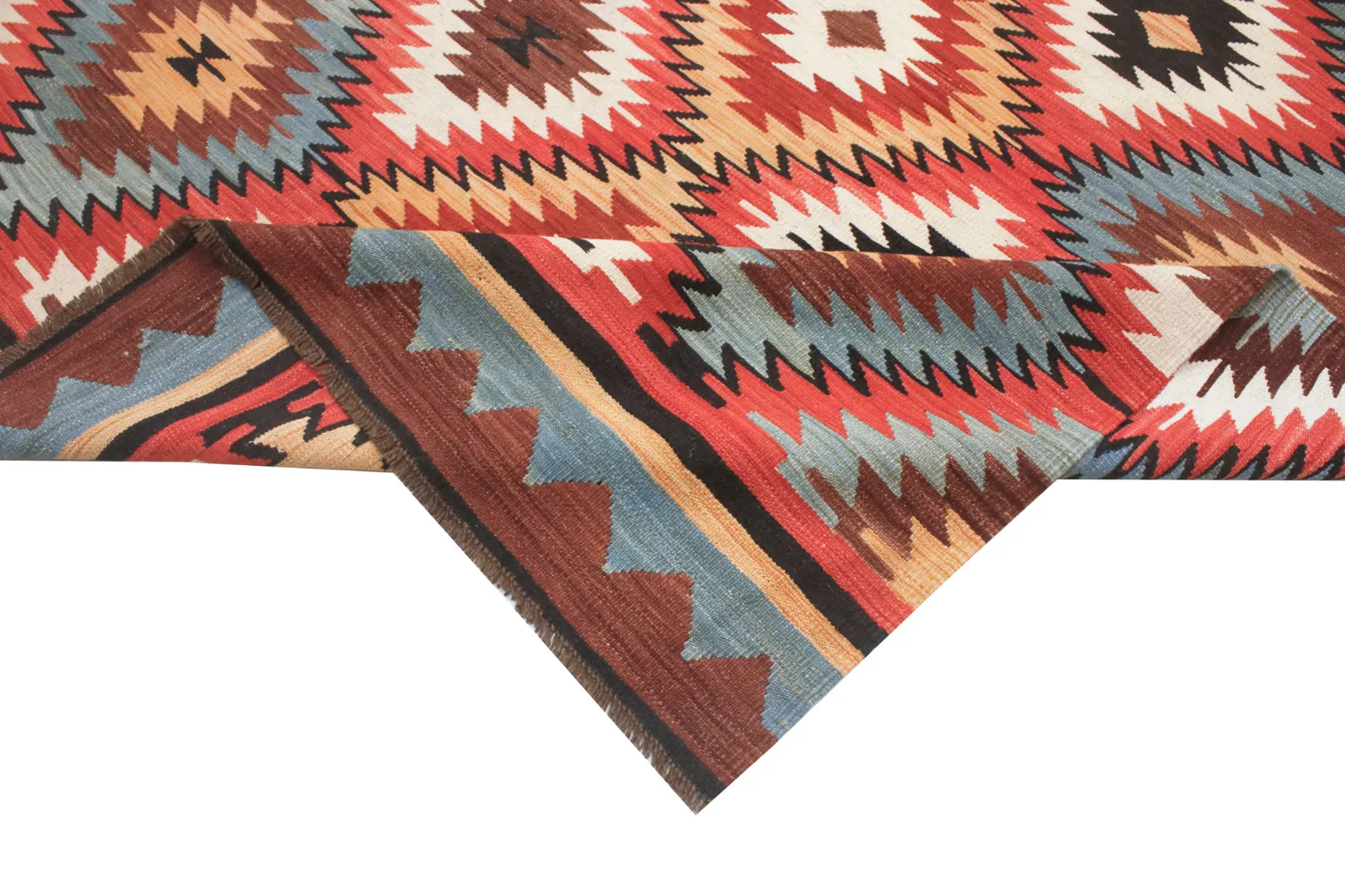 Dywan Orientalny - Hazara Kelim Hand Woven - 247 x 288 cm