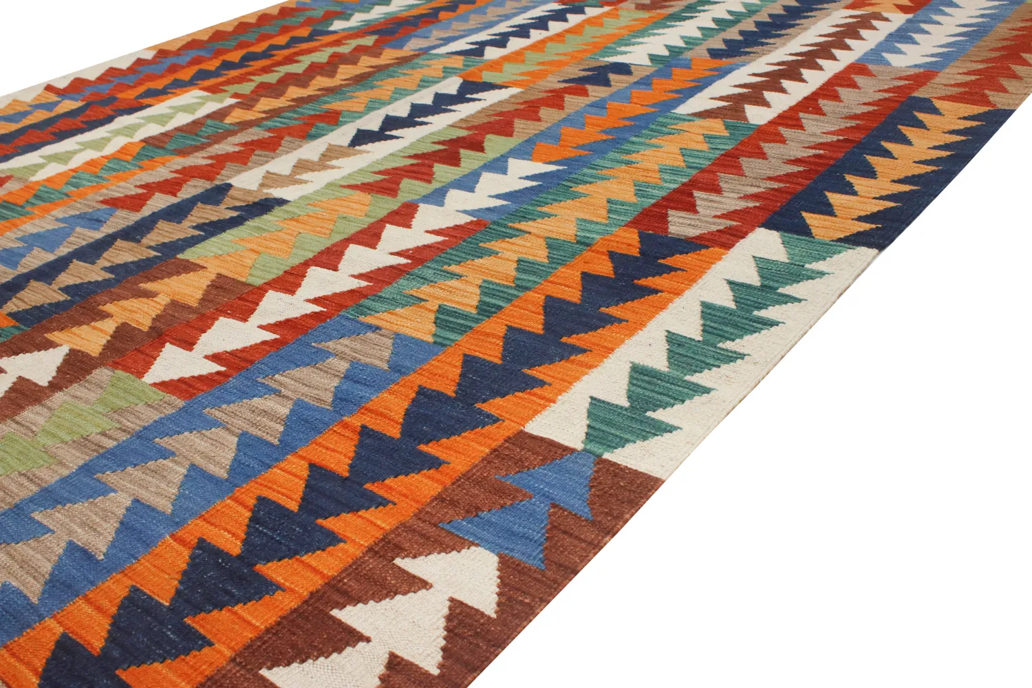 Dywan Orientalny - Hazara Kelim Hand Woven - 194 x 299 cm
