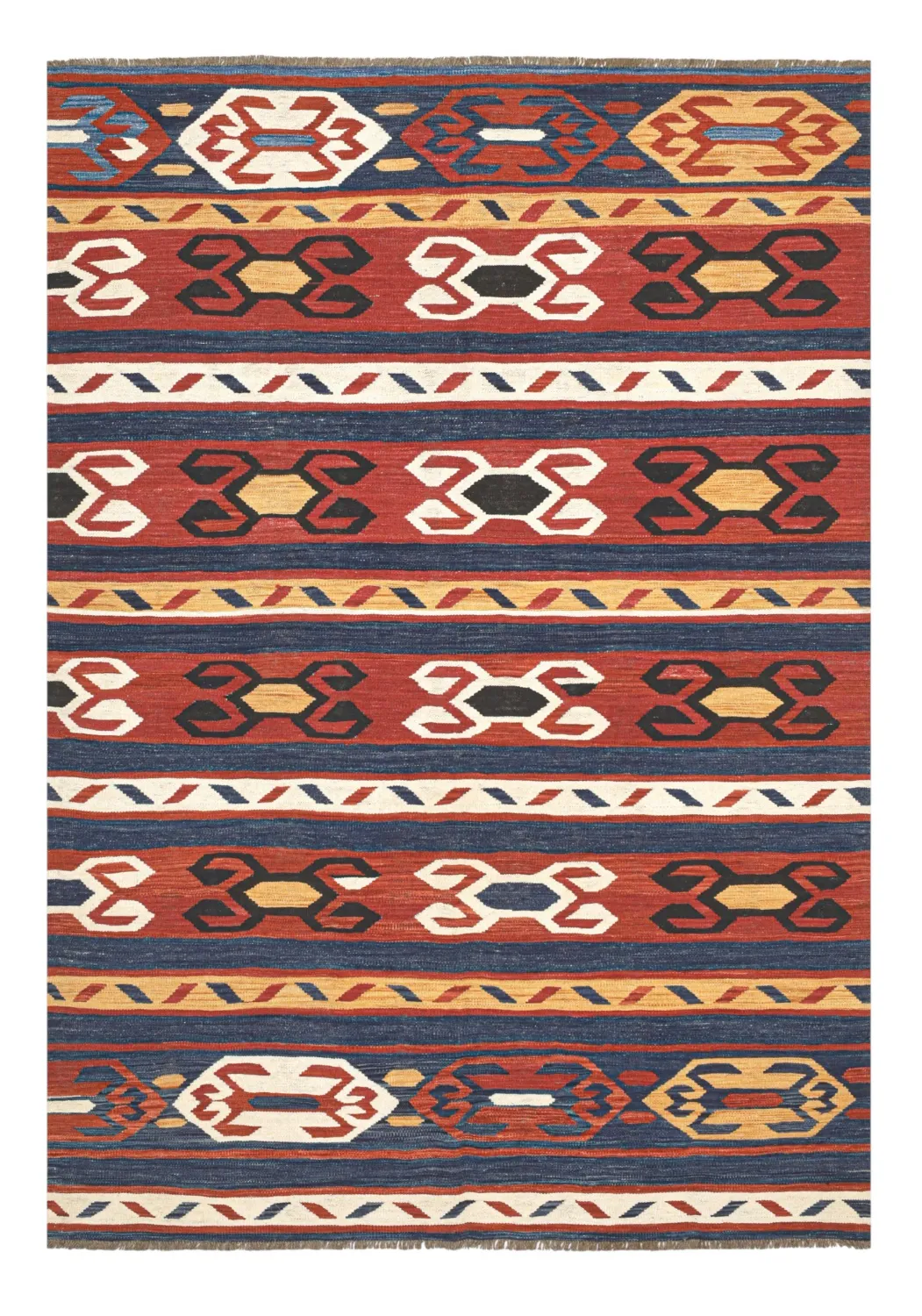 Dywan Orientalny - Hazara Kelim Hand Woven - 198 x 289 cm