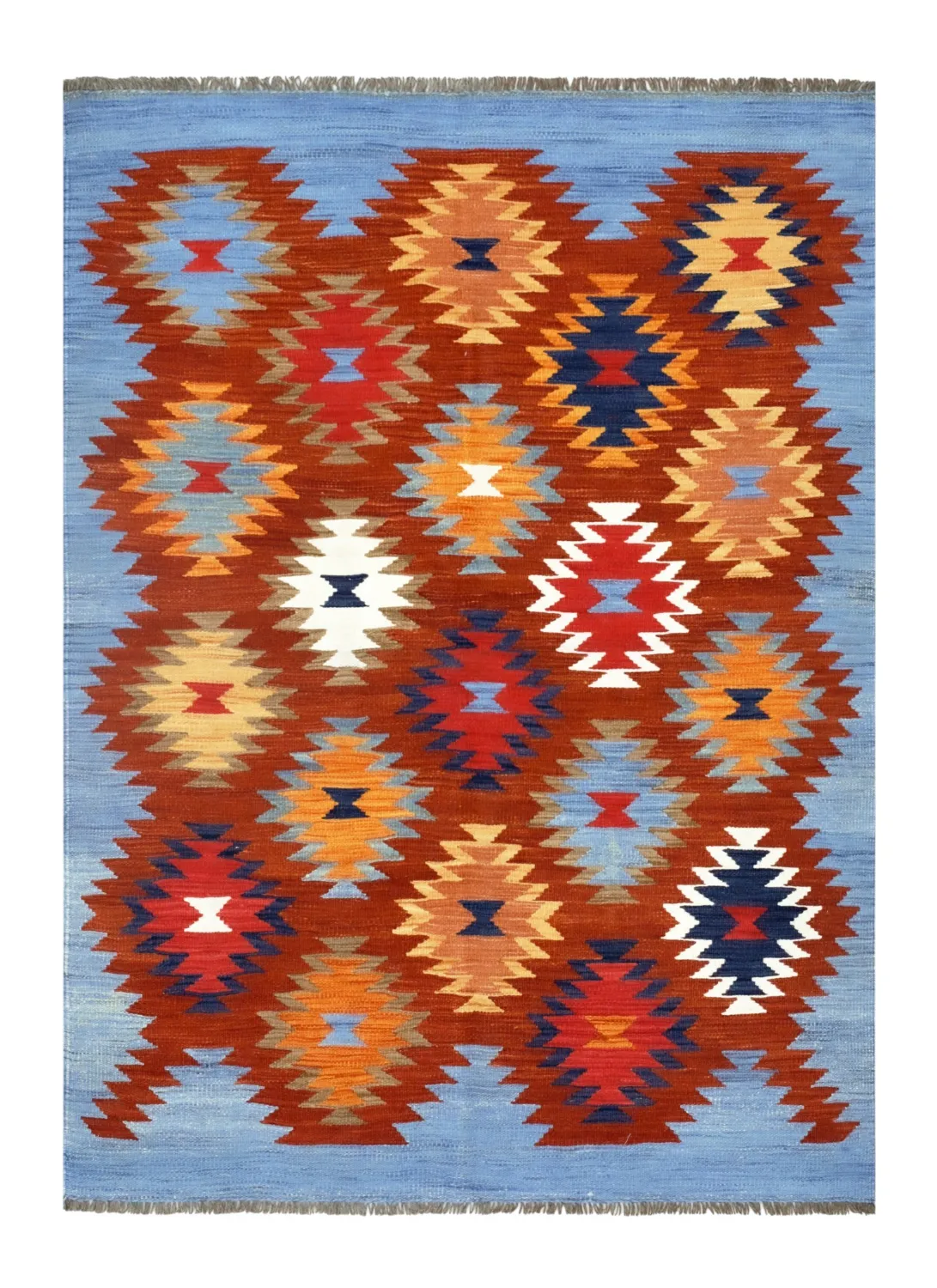 Dywan Orientalny - Hazara Kelim Hand Woven - 135 x 184 cm