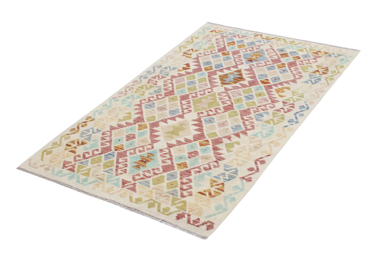 Dywan Orientalny - Vegi Kelim Hand Woven - 99 x 155 cm