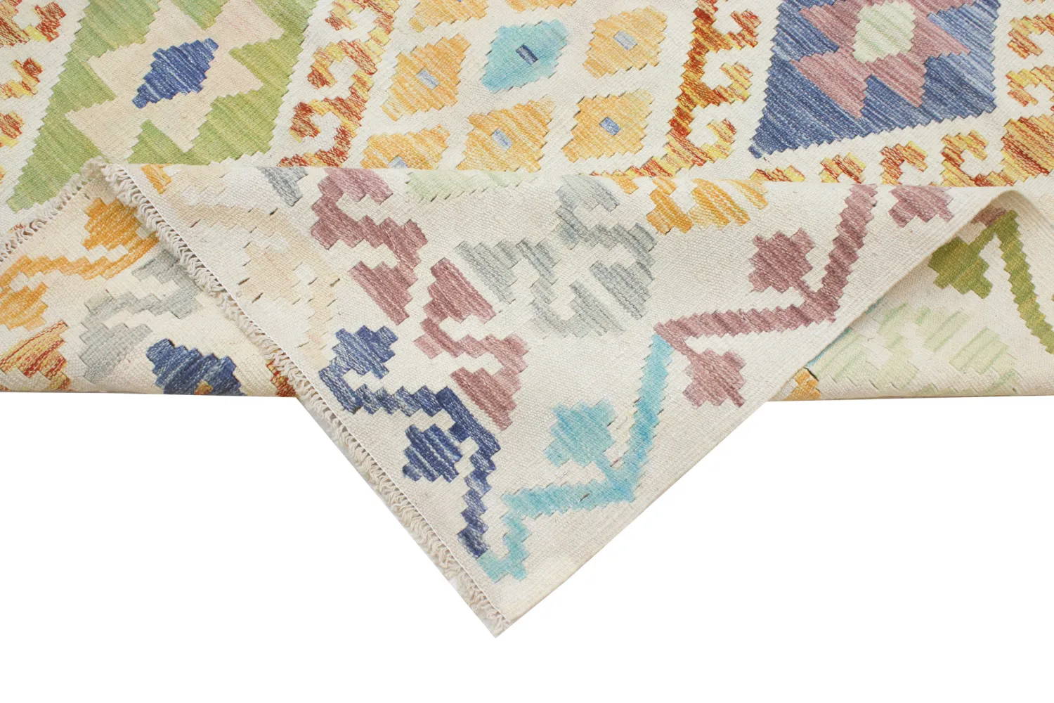 Dywan Orientalny - Vegi Kelim Hand Woven - 159 x 200 cm