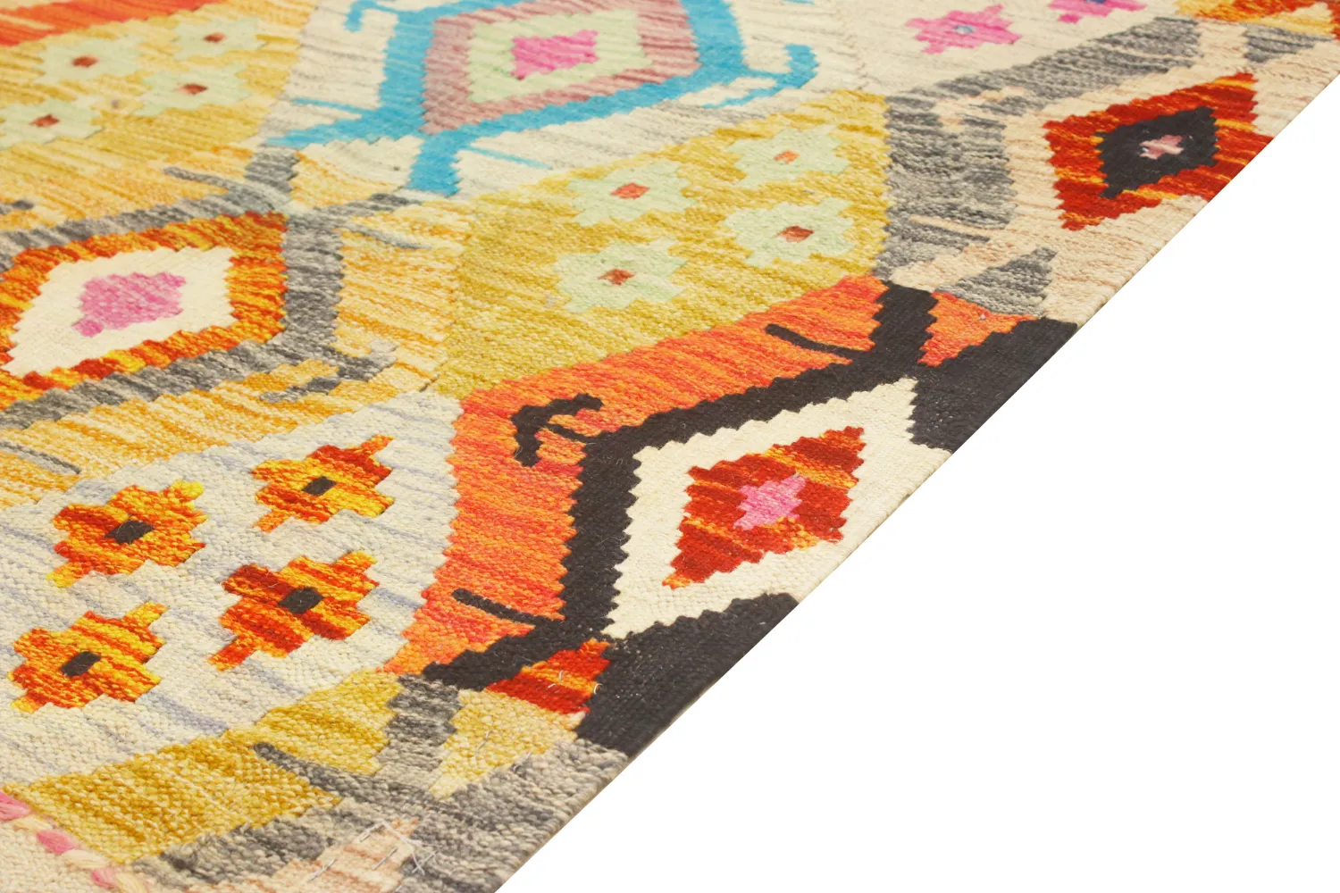 Dywan Orientalny - Vegi Kelim Hand Woven - 86 x 125 cm