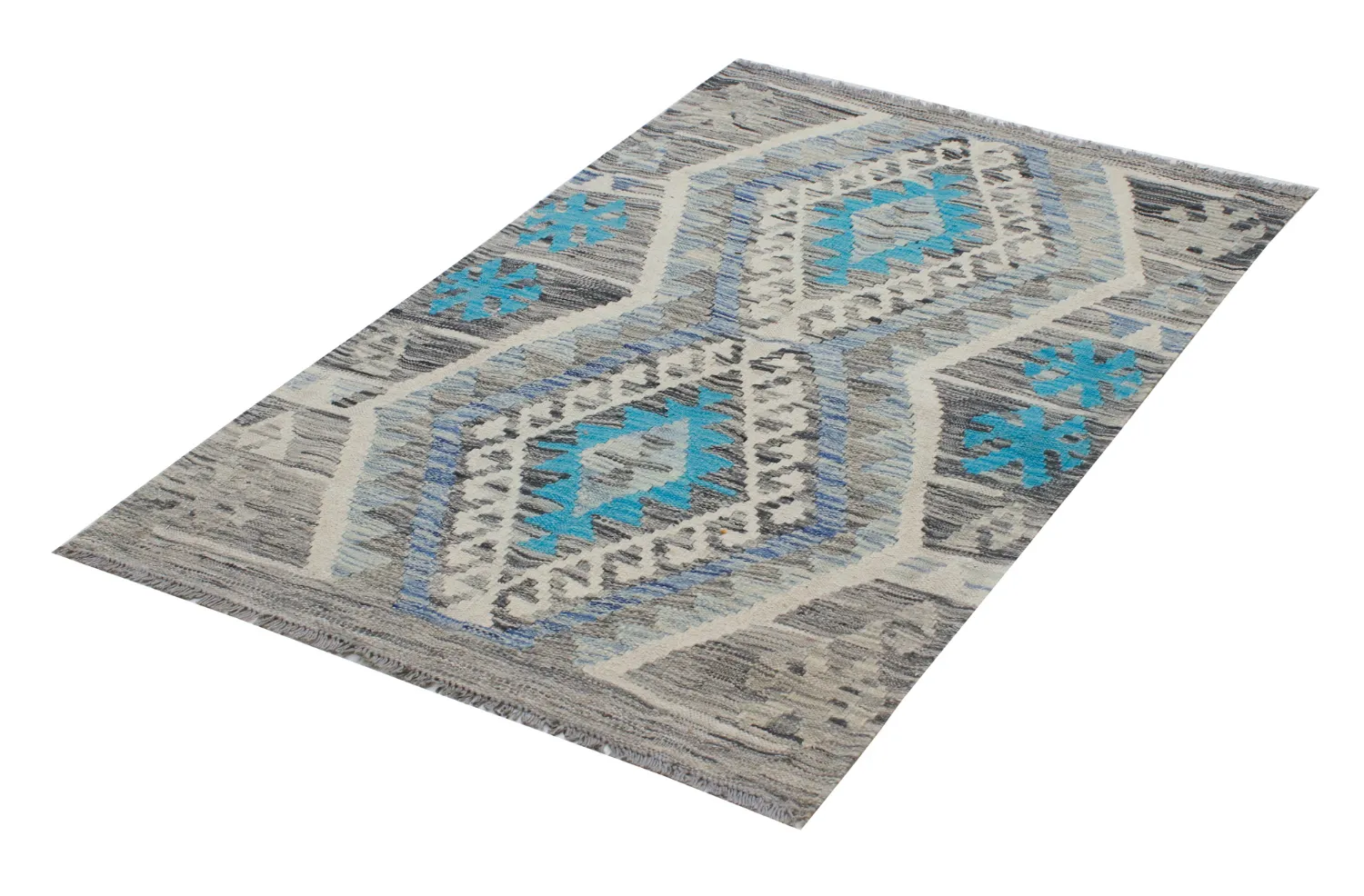 Dywan Orientalny - Vegi Kelim Hand Woven - 86 x 123 cm