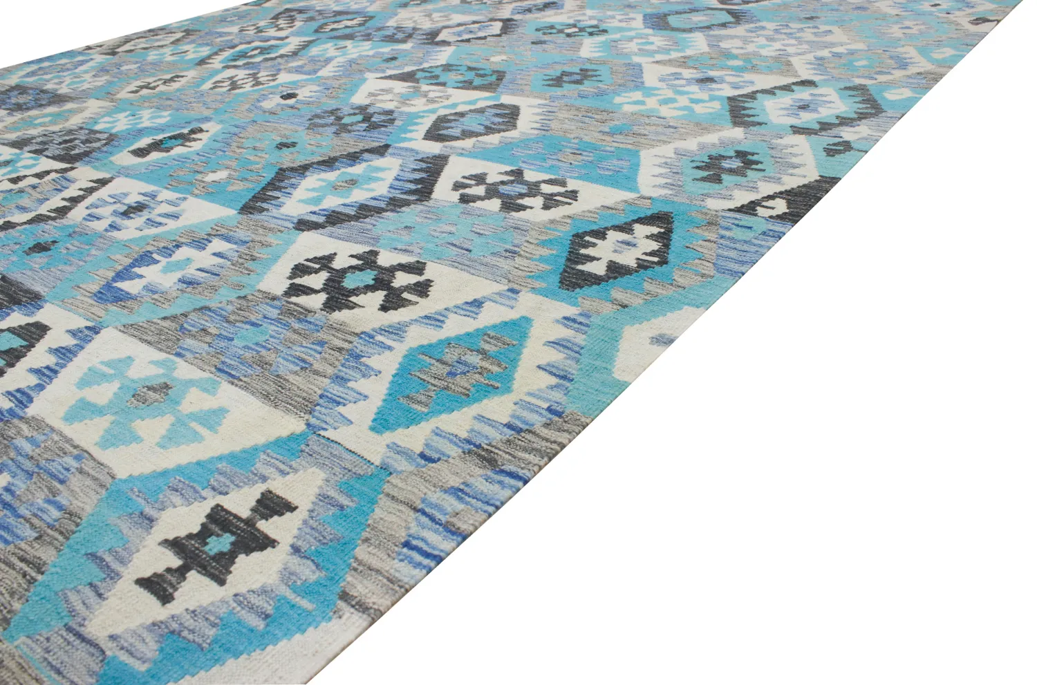 Dywan Orientalny - Vegi Kelim Hand Woven - 251 x 305 cm