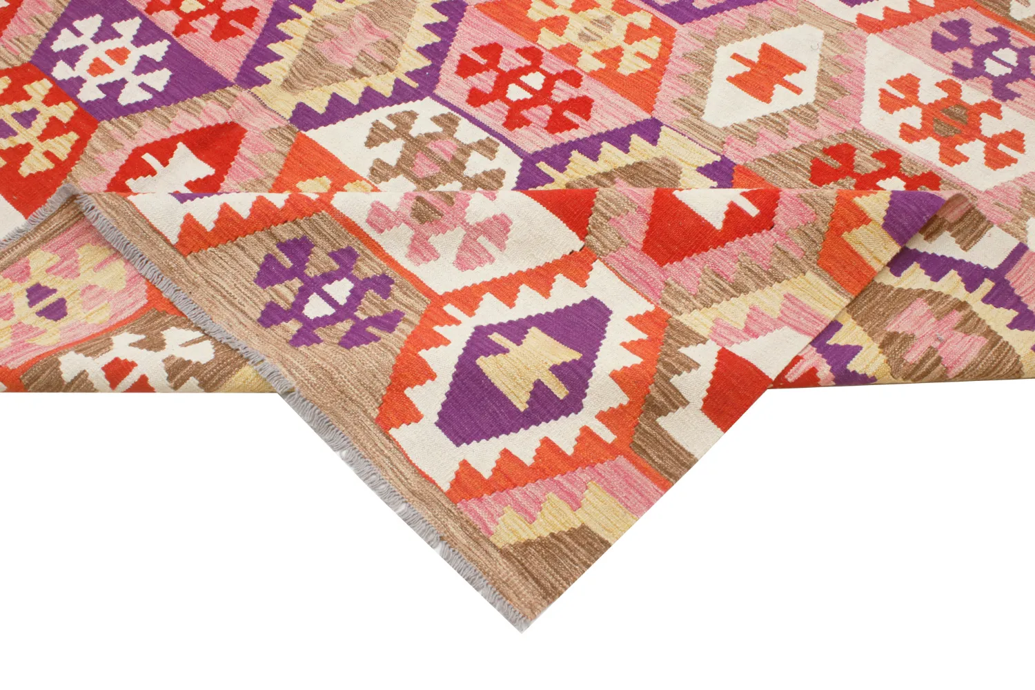 Dywan Orientalny - Vegi Kelim Hand Woven - 251 x 300 cm
