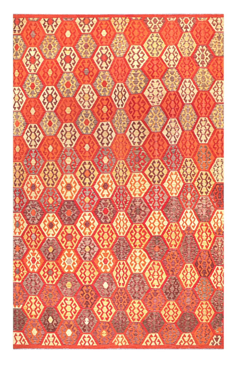 Dywan Orientalny - Vegi Kelim Hand Woven - 301 x 487 cm