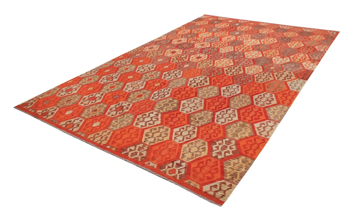 Dywan Orientalny - Vegi Kelim Hand Woven - 301 x 487 cm