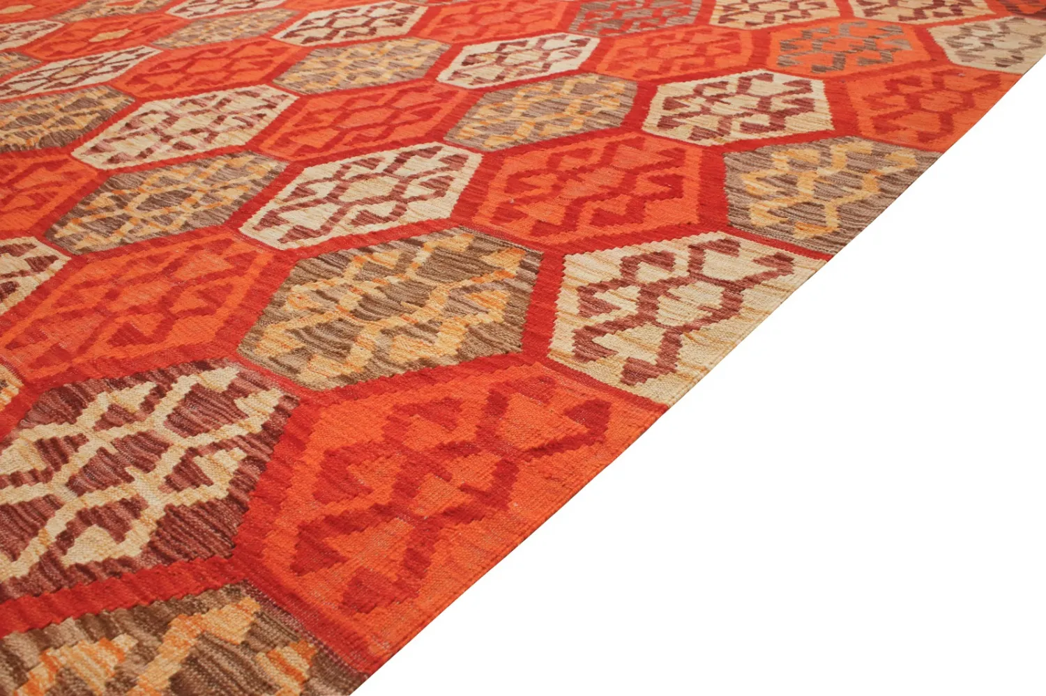 Dywan Orientalny - Vegi Kelim Hand Woven - 301 x 487 cm