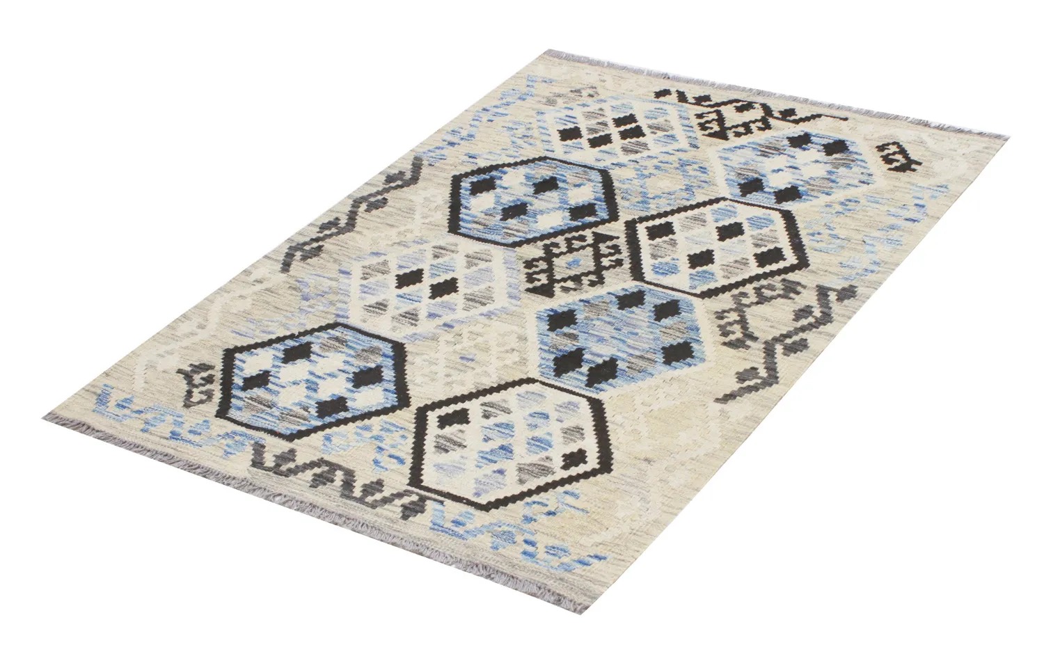 Dywan Orientalny - Vegi Kelim Hand Woven - 83 x 117 cm