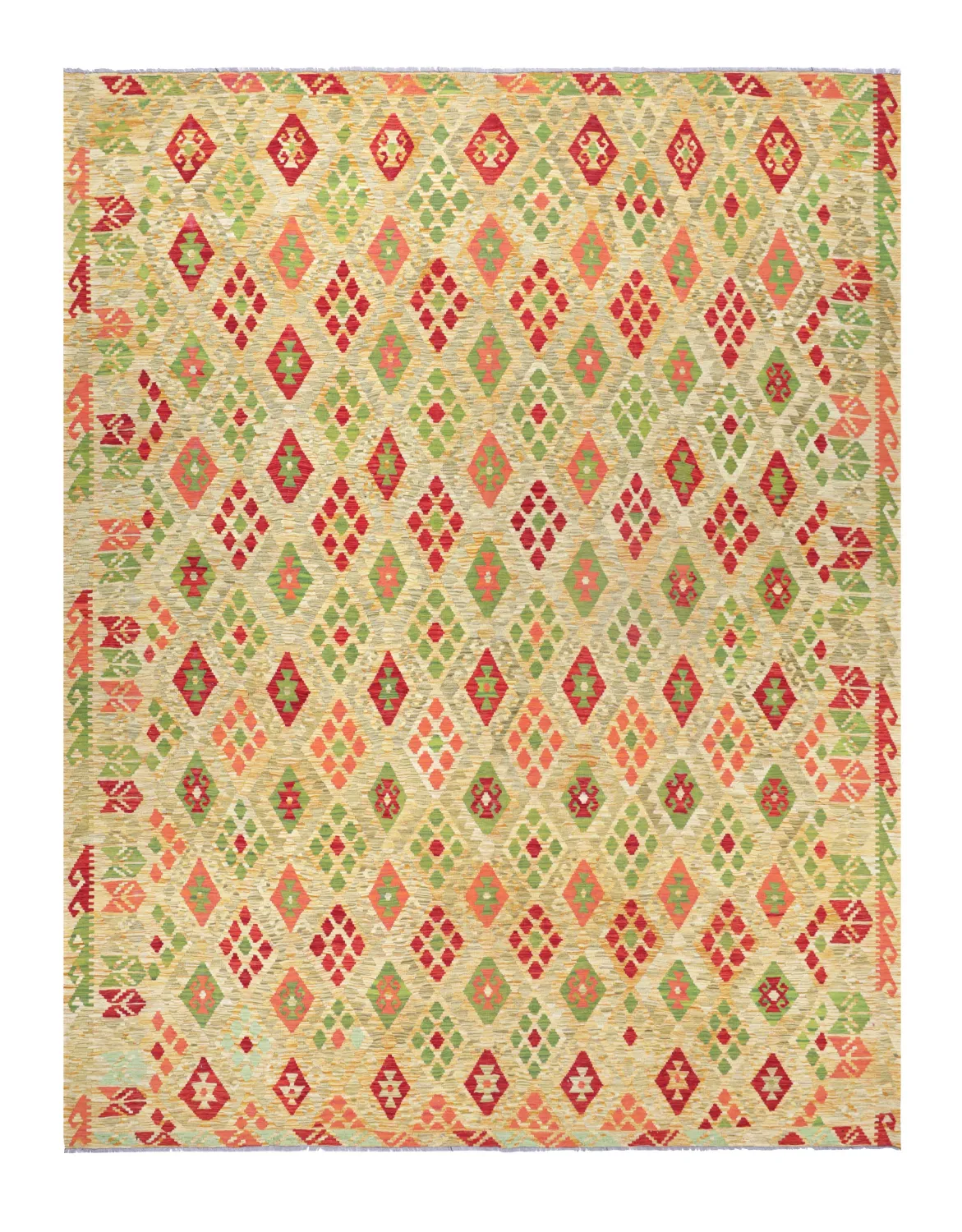 Dywan Orientalny - Vegi Kelim Hand Woven - 305 x 392 cm