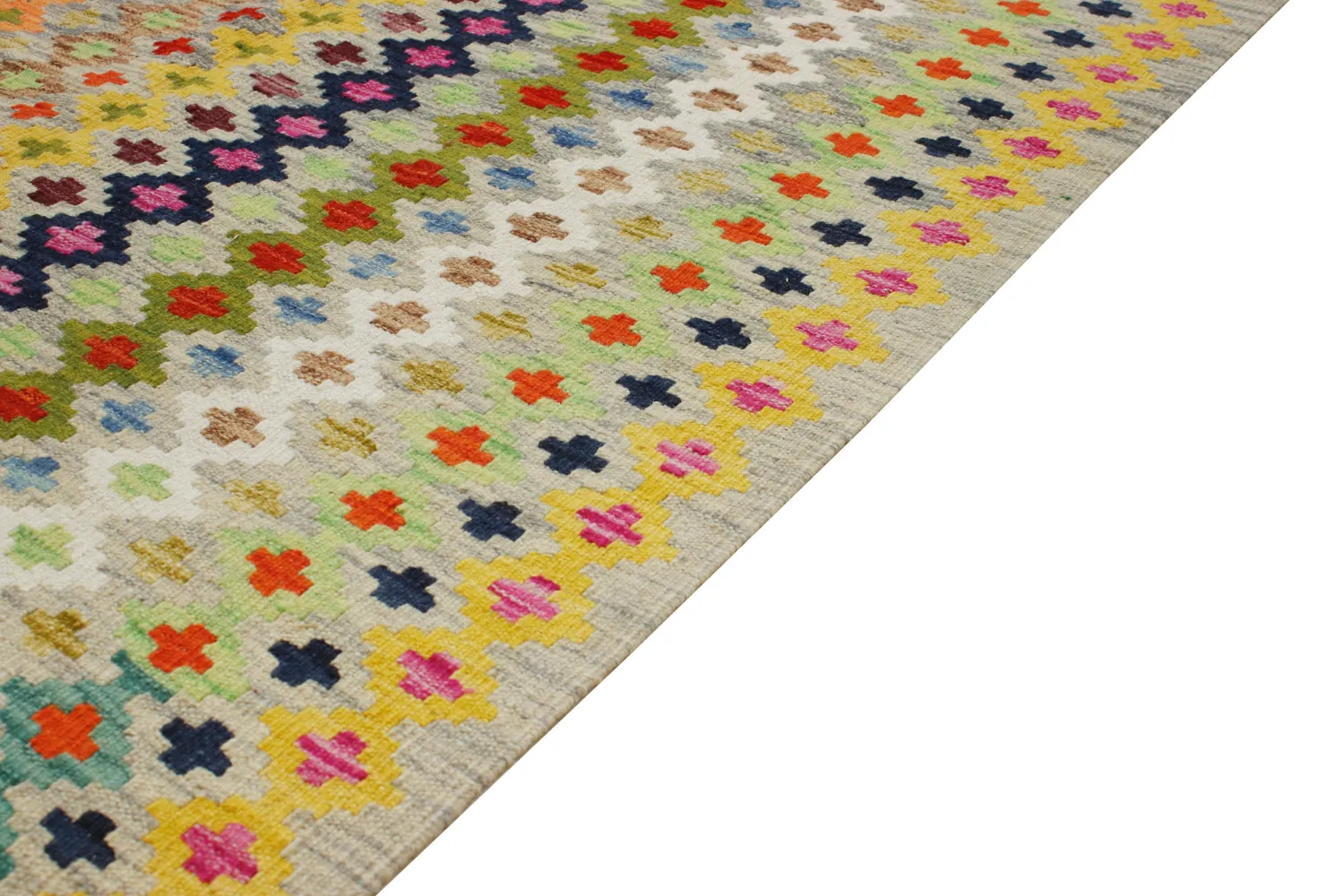 Dywan Orientalny - Vegi Kelim Hand Woven - 296 x 344 cm
