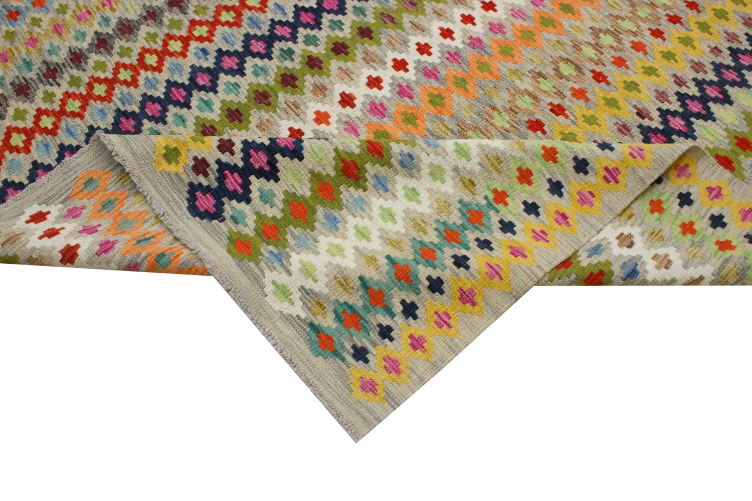 Dywan Orientalny - Vegi Kelim Hand Woven - 296 x 344 cm