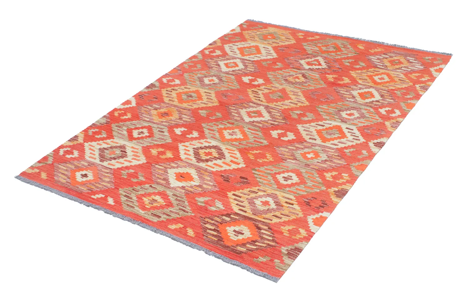 Dywan Orientalny - Vegi Kelim Hand Woven - 123 x 172 cm