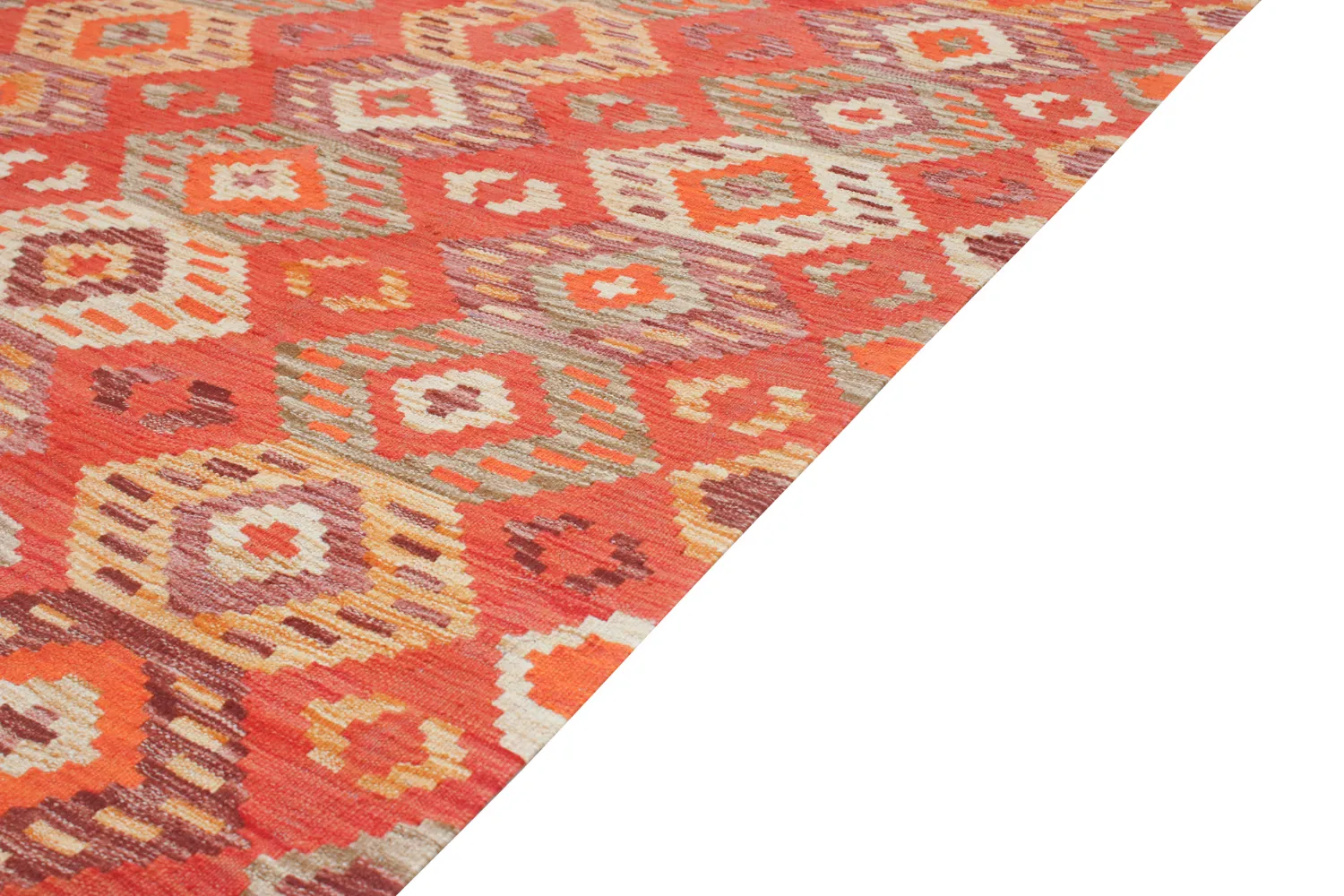 Dywan Orientalny - Vegi Kelim Hand Woven - 123 x 172 cm