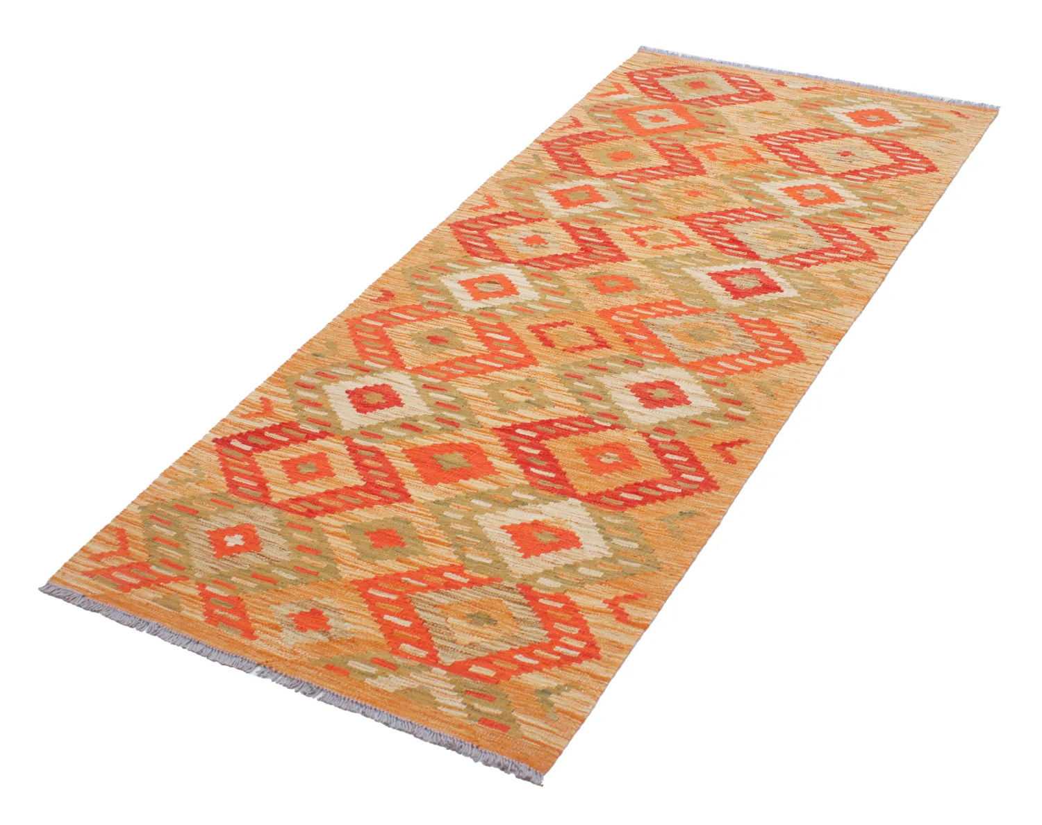 Dywan Orientalny - Vegi Kelim Hand Woven - 83 x 201 cm