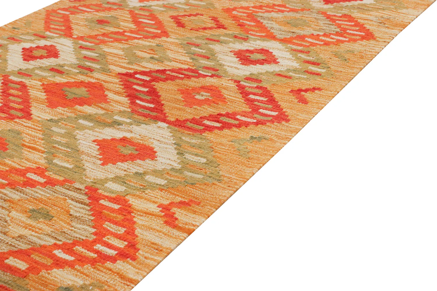 Dywan Orientalny - Vegi Kelim Hand Woven - 83 x 201 cm