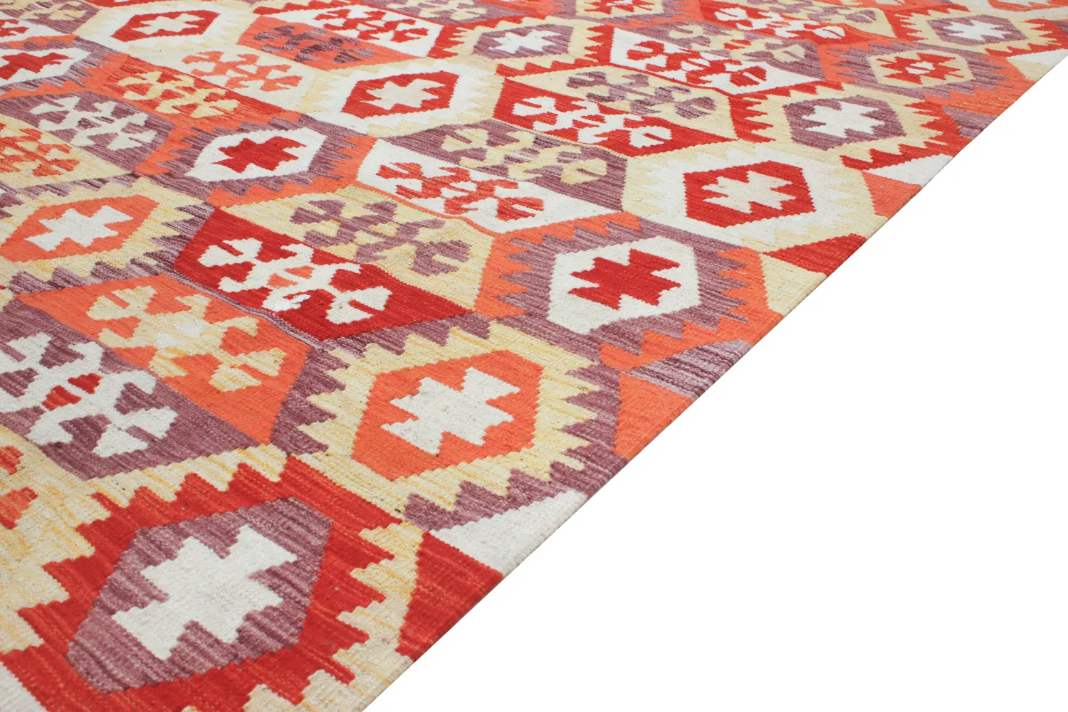 Dywan Orientalny - Vegi Kelim Hand Woven - 248 x 352 cm