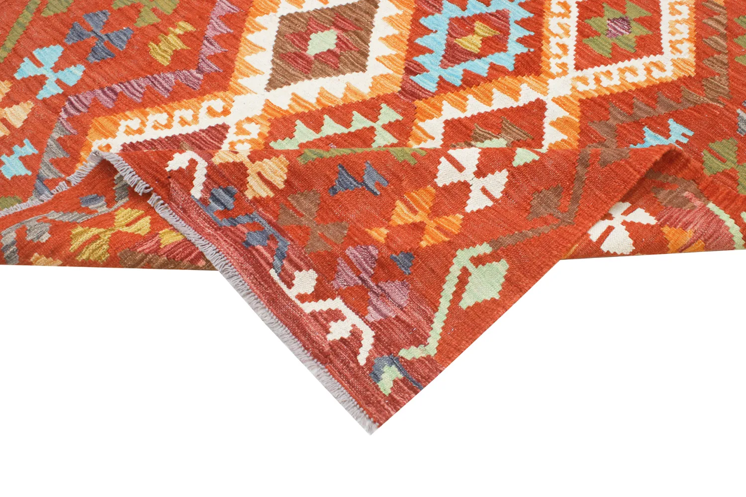 Dywan Orientalny - Vegi Kelim Hand Woven - 130 x 176 cm