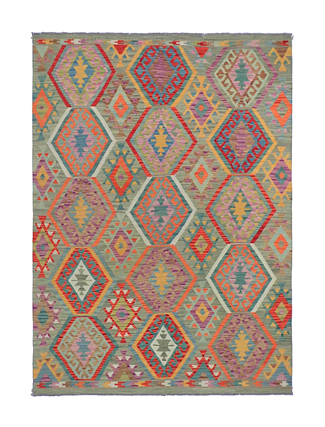 Dywan Orientalny - Vegi Kelim Hand Woven - 178 x 248 cm