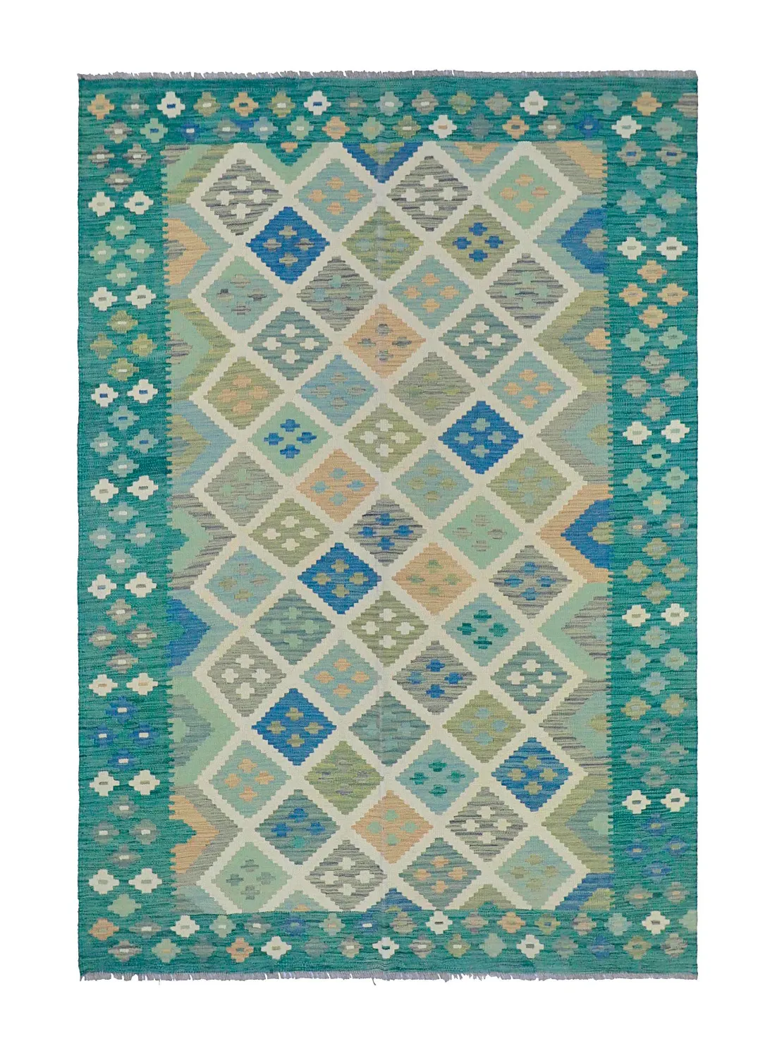 Dywan Orientalny - Vegi Kelim Hand Woven - 169 x 248 cm