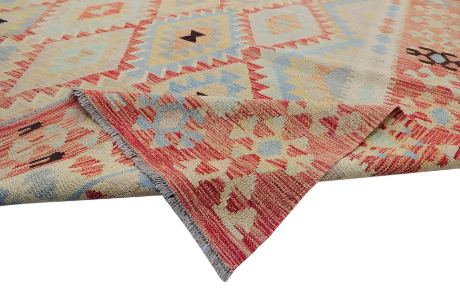 Dywan Orientalny - Vegi Kelim Hand Woven - 313 x 427 cm
