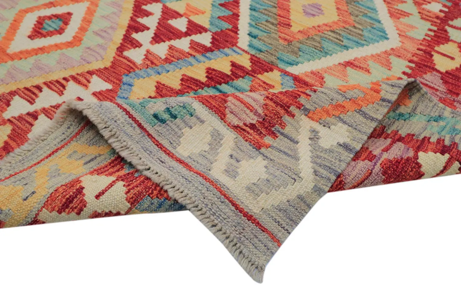 Dywan Orientalny - Vegi Kelim Hand Woven - 200 x 286 cm