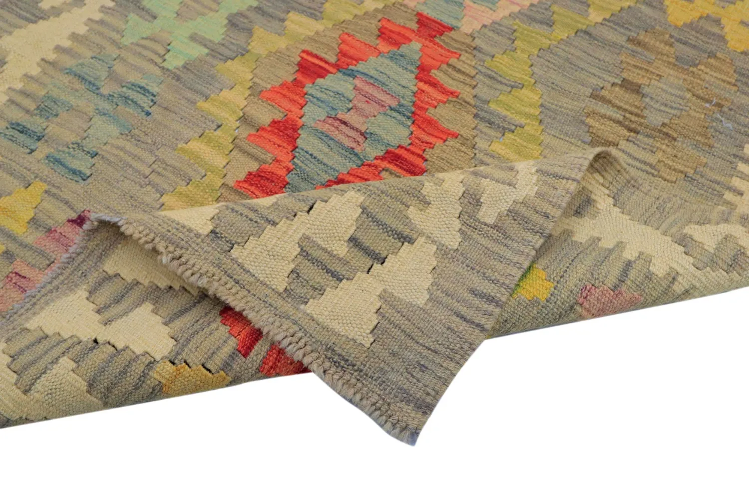 Dywan Orientalny - Vegi Kelim Hand Woven - 81 x 199 cm