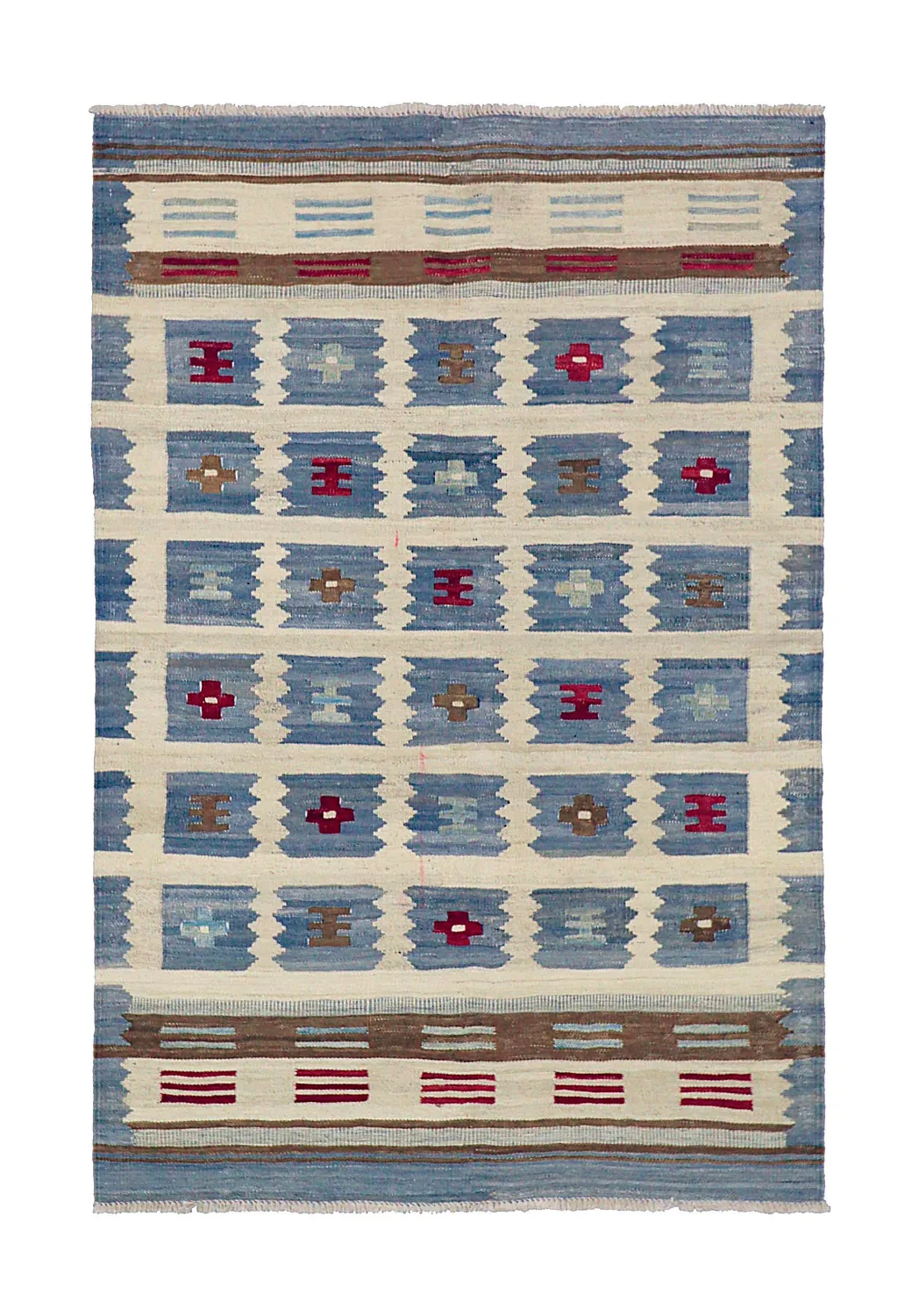 Dywan Orientalny - Vegi Kelim Hand Woven - 98 x 151 cm