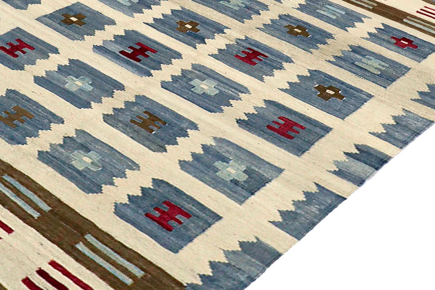 Dywan Orientalny - Vegi Kelim Hand Woven - 100 x 148 cm